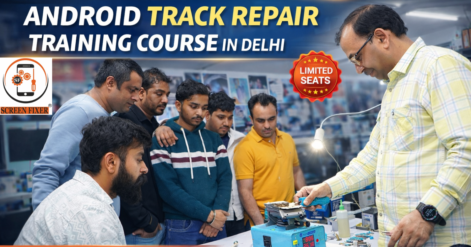 Android Track Repair Training Course in Delhi.