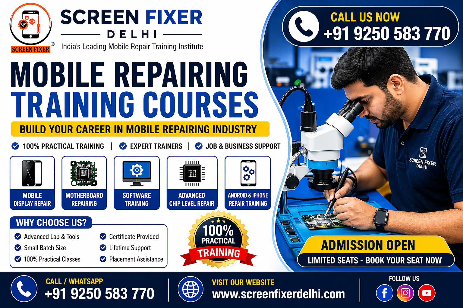 Best Mobile Repairing Course in Delhi