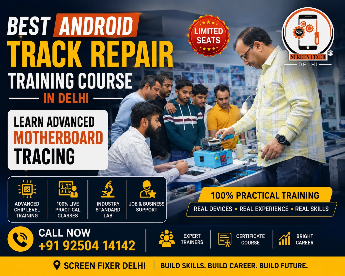 Best Android Track Repair Training Course in Delhi