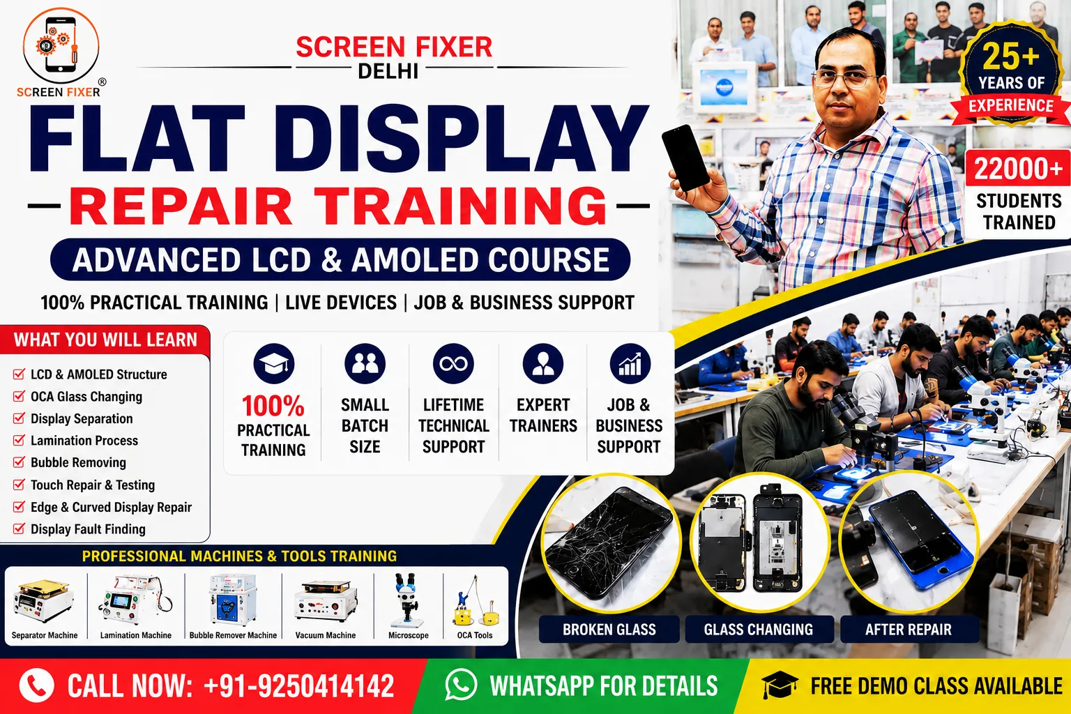 Flat Display Repair Training in Delhi