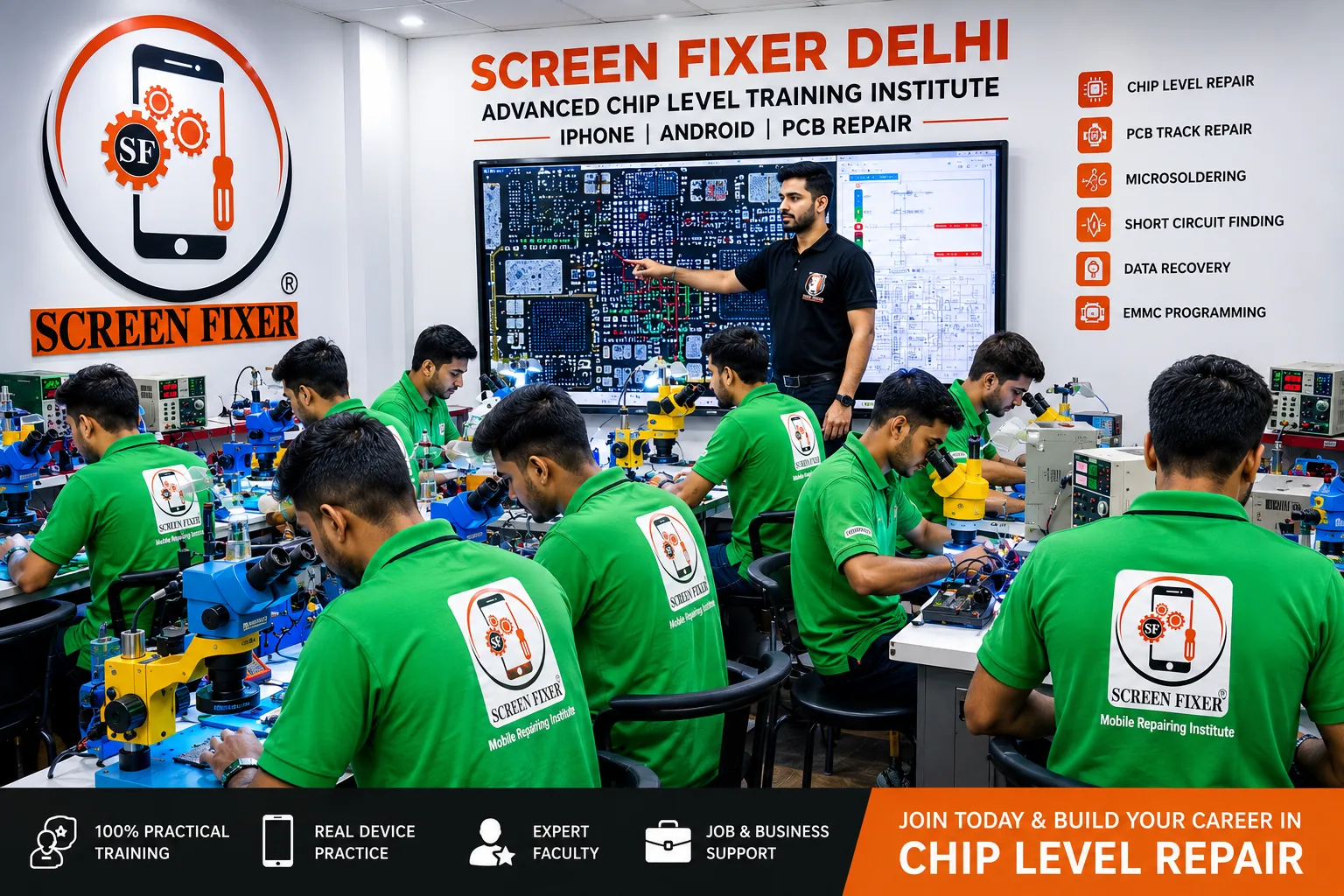 iPhone Track Repair Course in Delhi