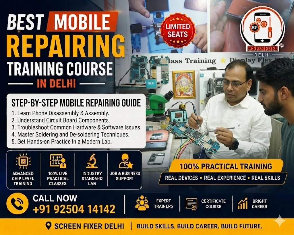 How to Learn a Mobile Repairing Course in Delhi.