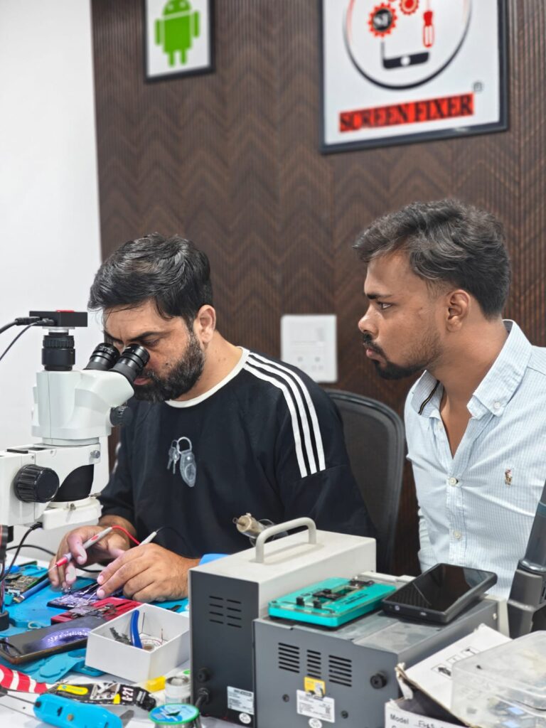 Android & Iphone Repairing Course Screen Fixer Mobile Repairing Institute | live training