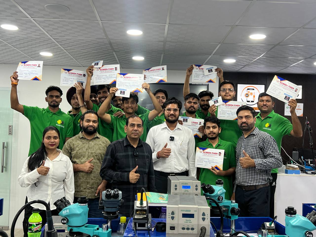 Screen Fixer Certification