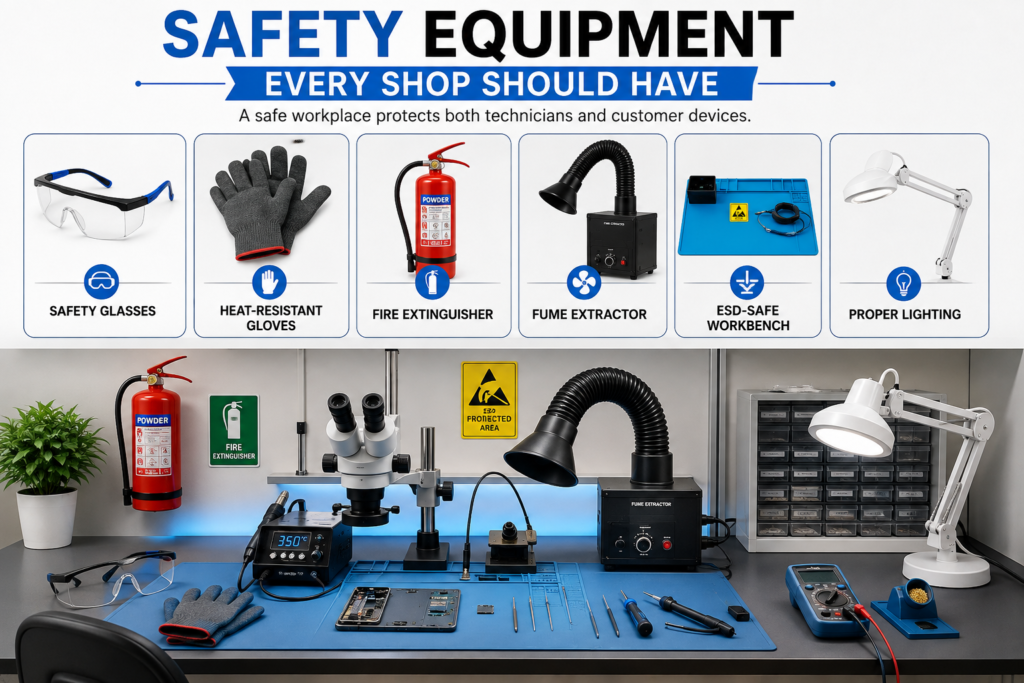 Mobile Repair Safety tools