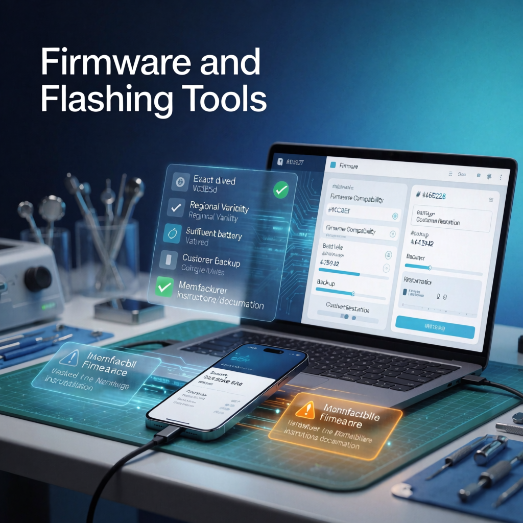 Firmware and Flashing Tools Firmware and Flashing Tools
