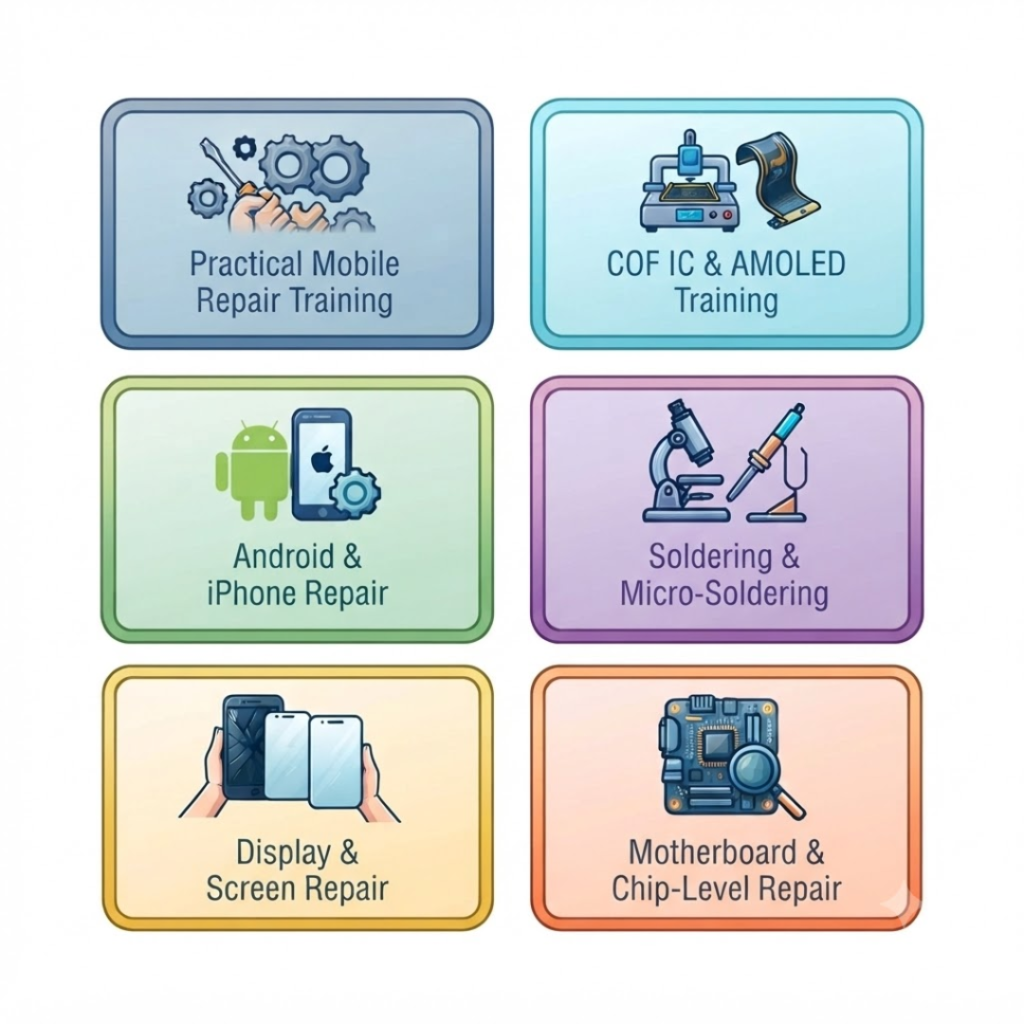 Why Choose Screen Fixer Institute for Mobile Repairing Course