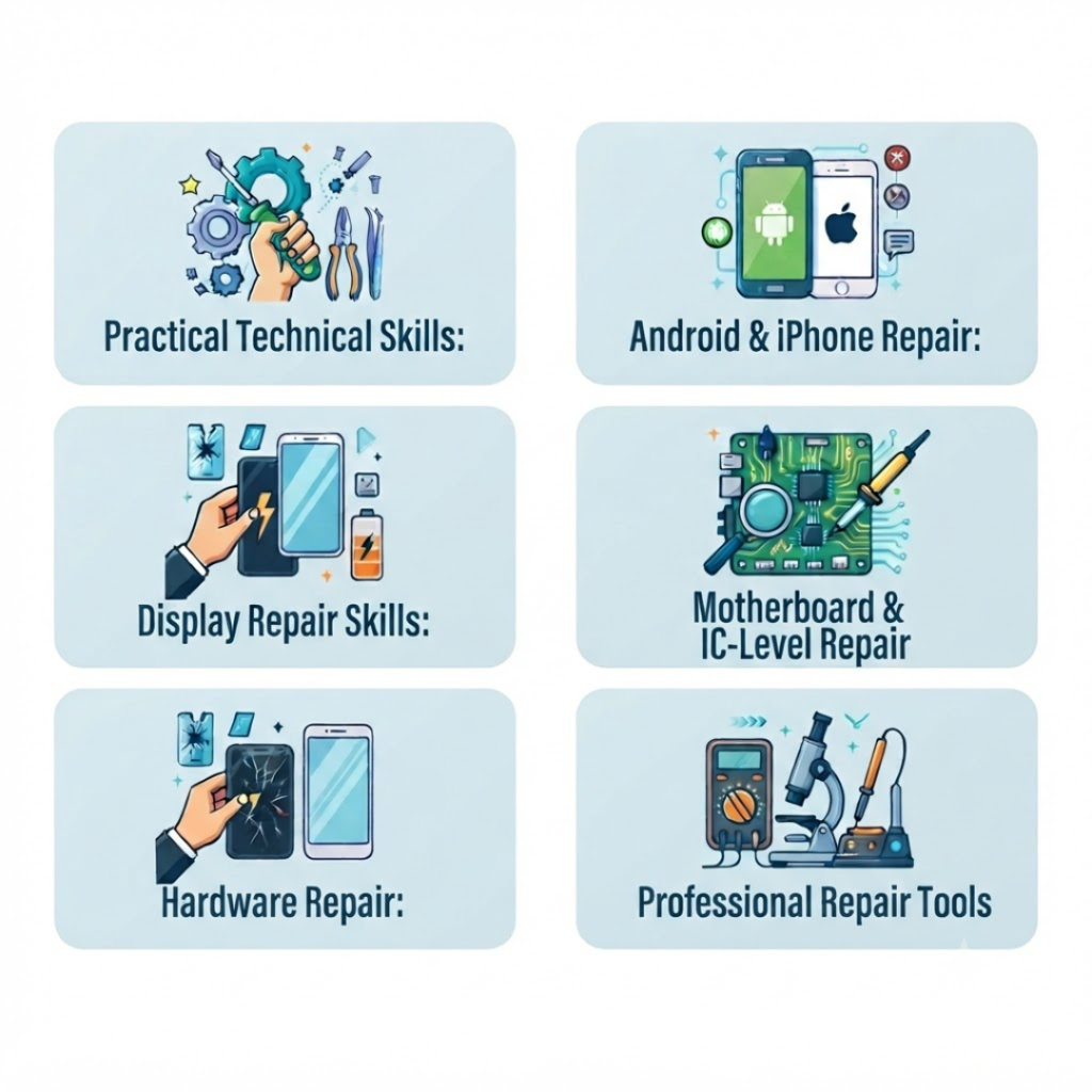 Top Benefits of Learning a Mobile Repairing Course
