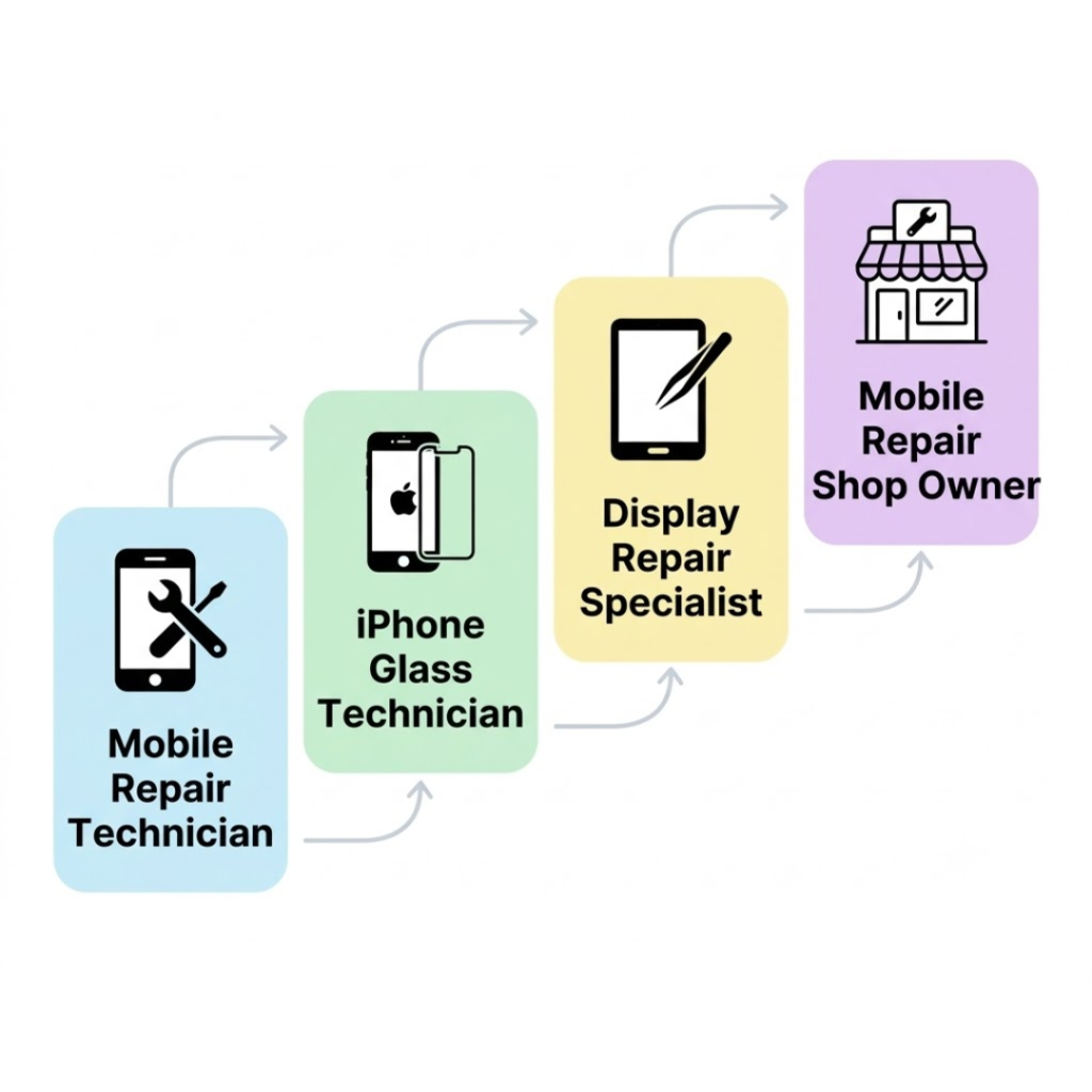 Career Opportunities After an iPhone Glass Course in India