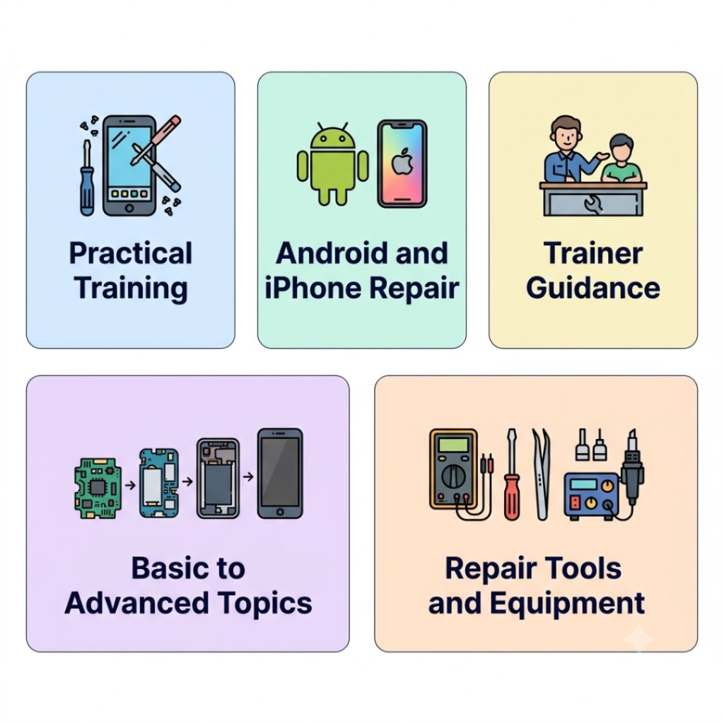 Why Choose Screen Fixer Delhi for Mobile Repairing Training?