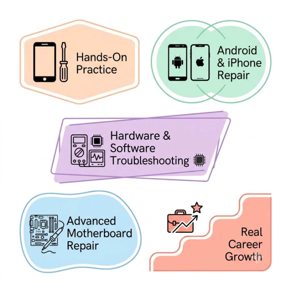 Why Learn Mobile Repairing at Our Delhi Institute?