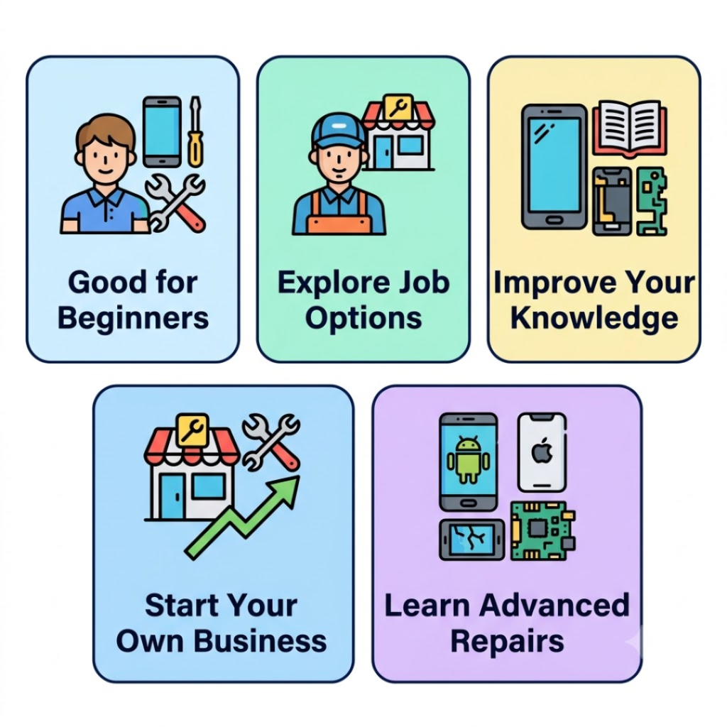 Benefits of Joining a Mobile Repairing Course in Noida