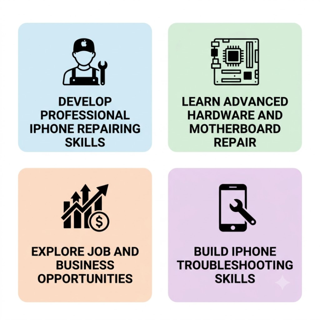 Benefits of iPhone Mobile Repairing Course in India