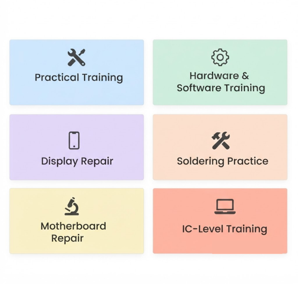 Key Features to Look for in a Mobile Repairing Institute?