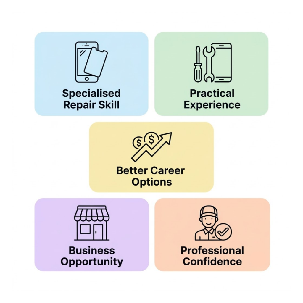 Benefits of an iPhone Glass Course in India