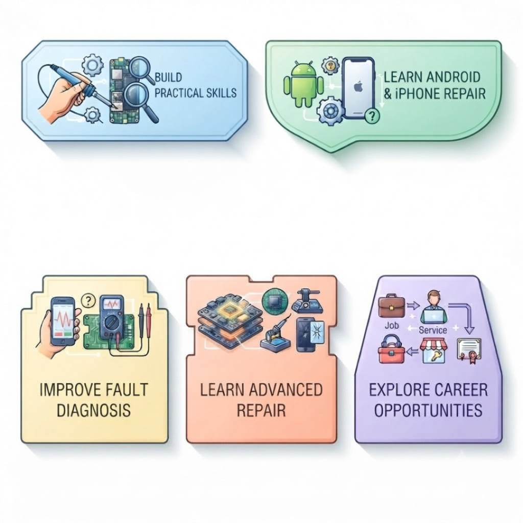 Why Learn a Mobile Repairing Course in Delhi?