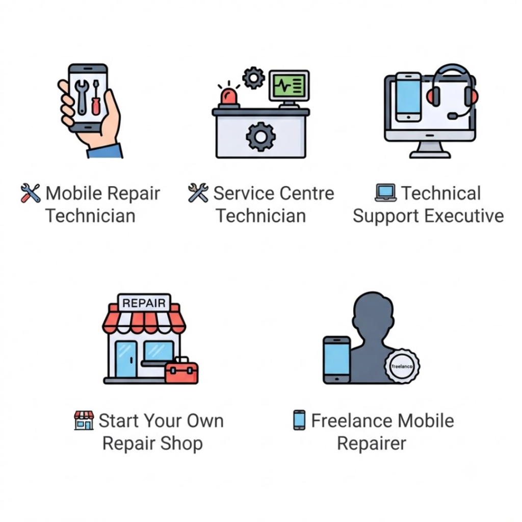 Career Opportunities After Mobile Repairing Training
