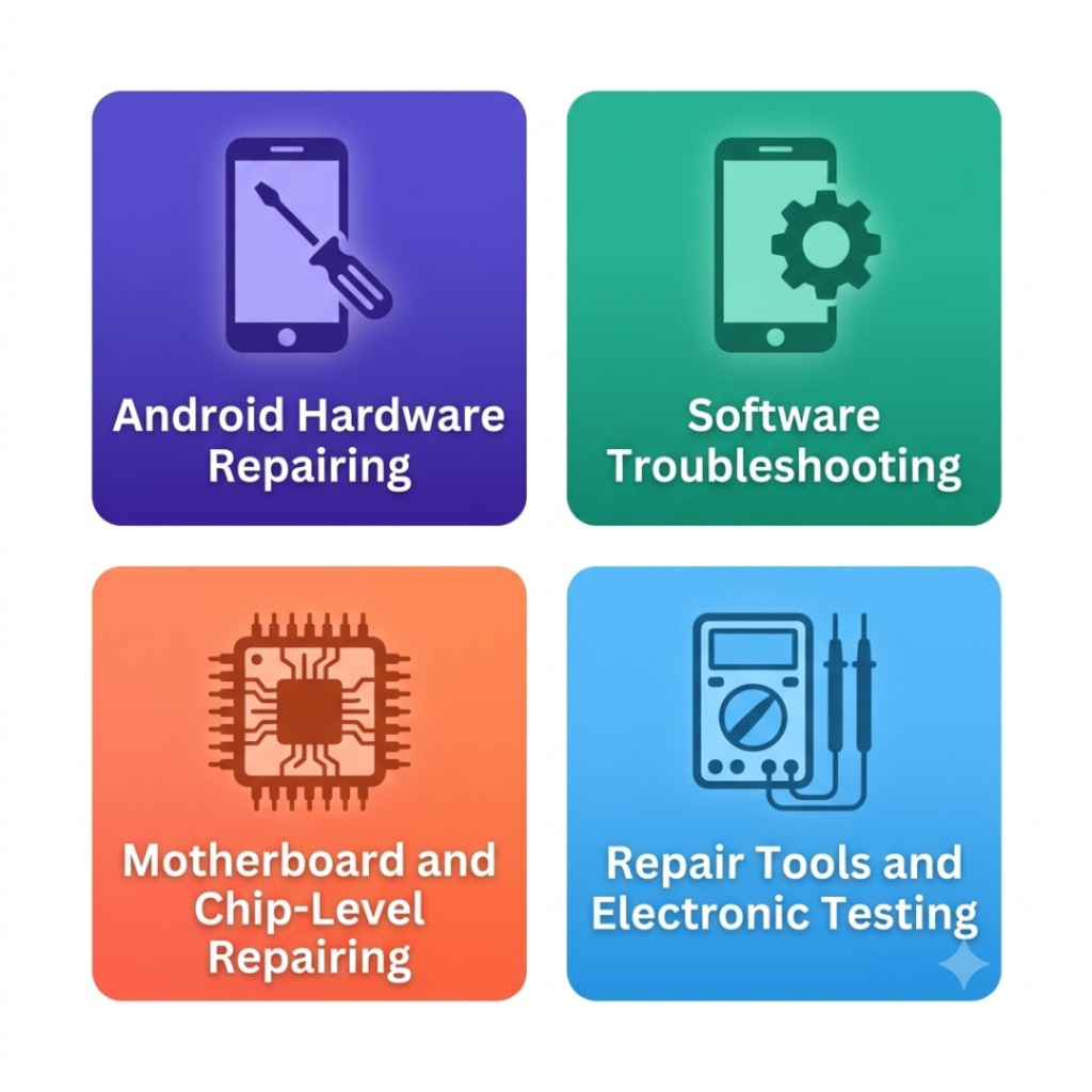 What Will You Learn in an Android Repairing Course Near Dwarka?
