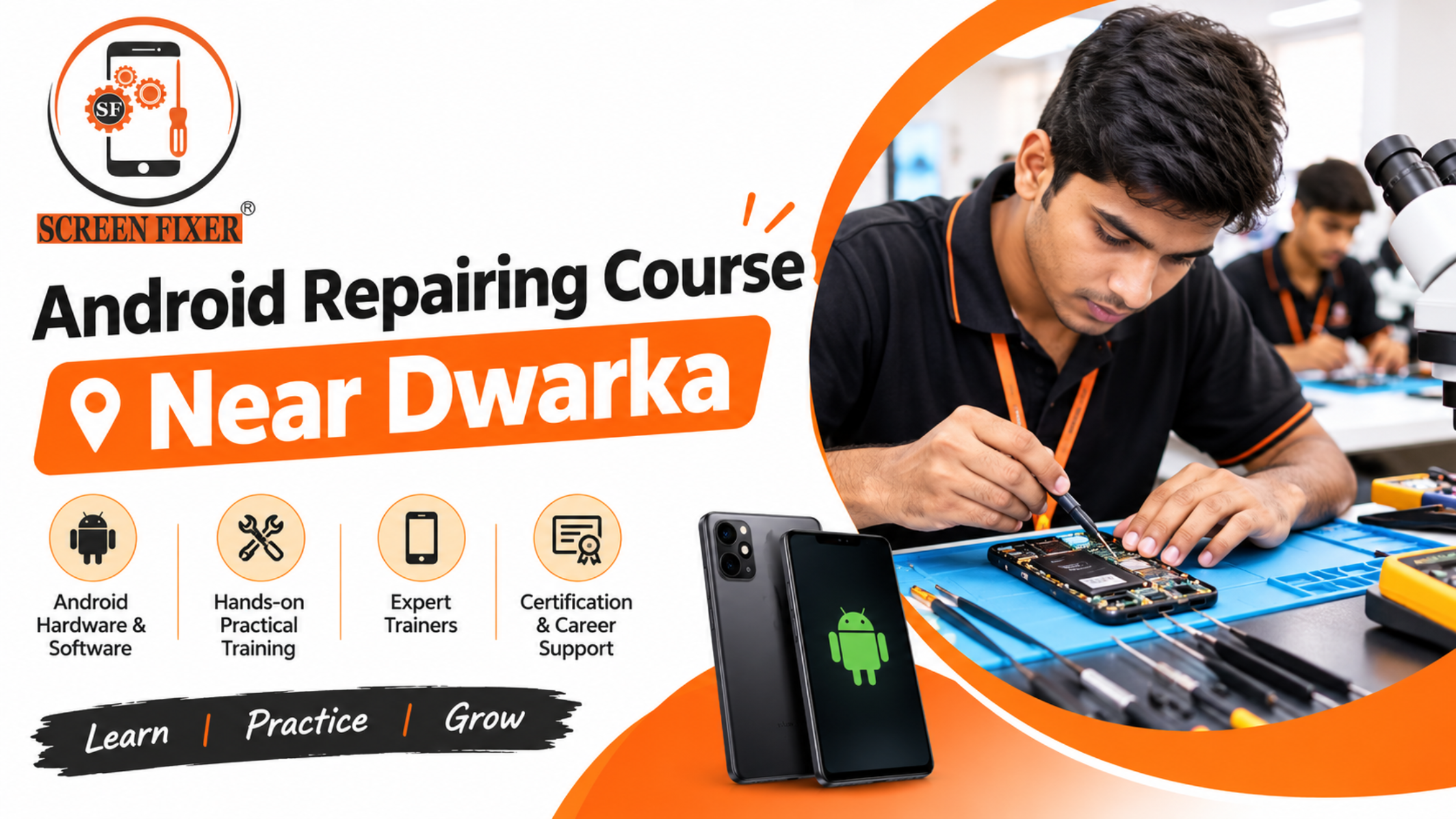 Android Repairing Course Near Dwarka