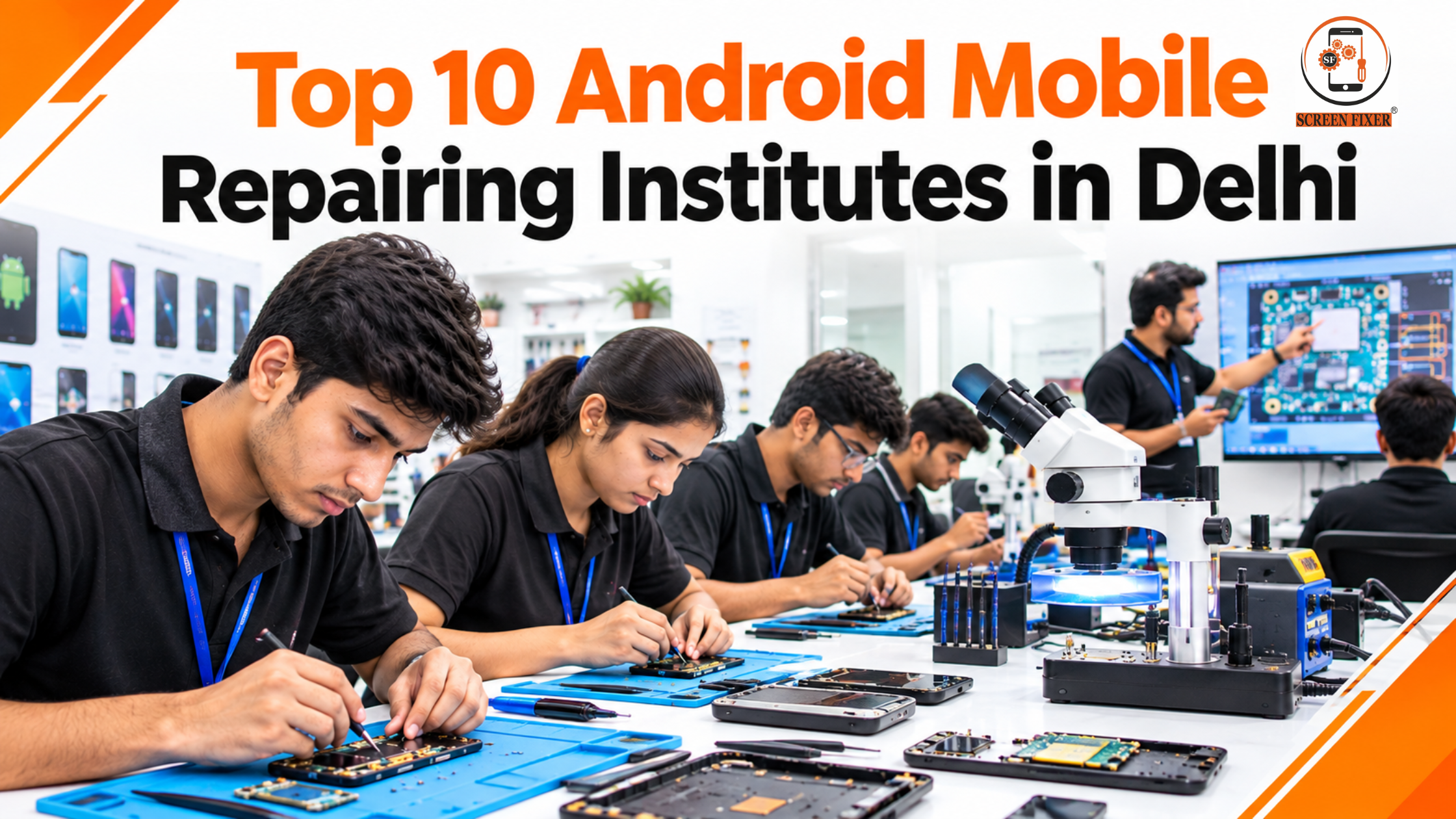 Top 10 Android Mobile Repairing Institutes in Delhi